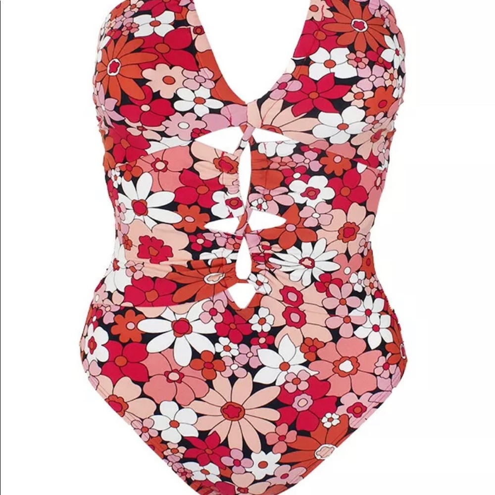 Michael Kors Women’s Floral Swimsuit - Picture 3 of 8